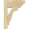 Ekena Millwork Balboa Slat Rough Sawn Outlooker, Douglas Fir, 6"W x 12"D x 16"H OUT06X12X16BOA06RDF - alternate 2